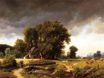 westfälischen Landschaft Albert Bierstadt Ölgemälde